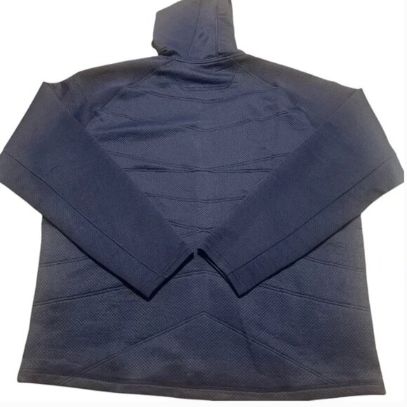 Peter Millar Orion Performance Crown Sport Quilted Hoodie Golf Jacket Navy - Picture 4 of 5